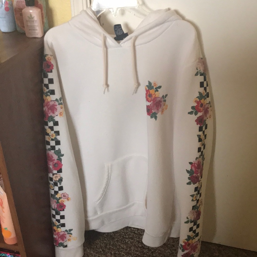 Brand new flower hoodie